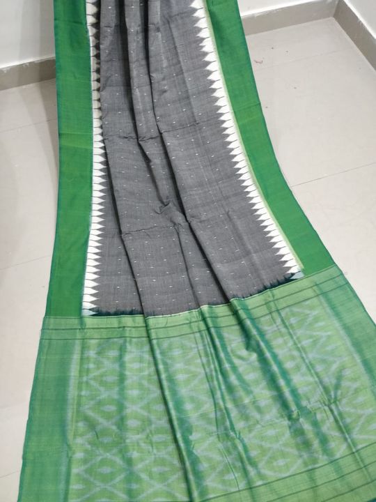 Ikat Mercirized cotton sarees uploaded by Jp ikkath handlooms on 4/13/2022