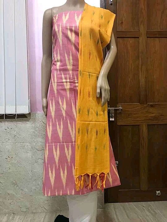 Ikkat cotton silk suite
For order and more information check your what'ss://wa.me/41 uploaded by business on 10/19/2020