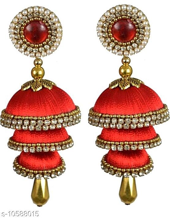 Catalog Name:*Trendy Girls Earrings*
Base Metal: Silk Thread
Plating: Gold Plated
Stone Type: Artifi uploaded by business on 10/19/2020