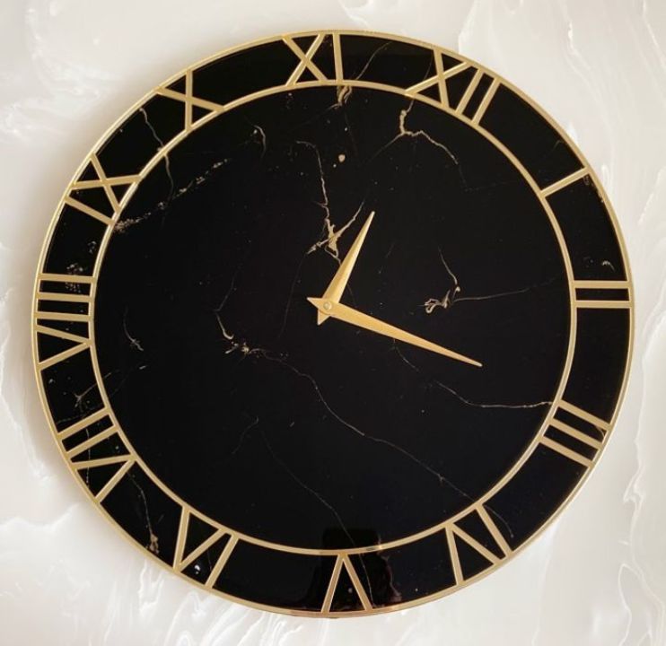 Designer Wall Clock  uploaded by Resinneria on 4/14/2022