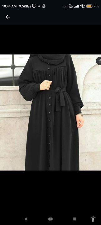 Front design Abaya  uploaded by business on 4/14/2022