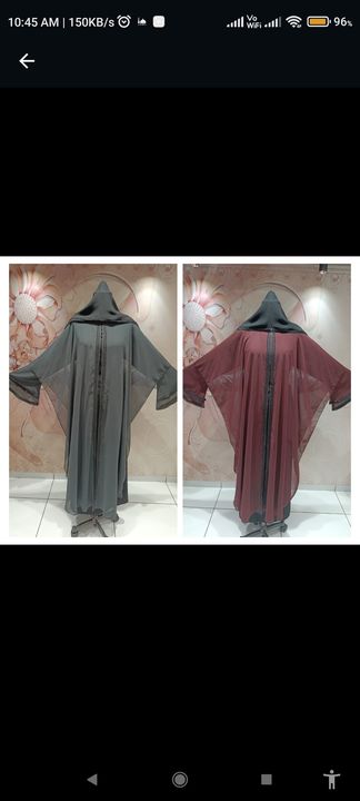 Multi color Abaya uploaded by business on 4/14/2022