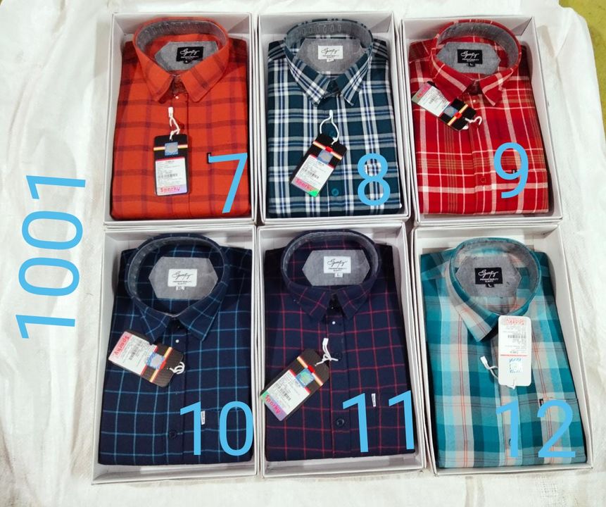 Sparky Shirts  uploaded by   Nurain Readymade showroom  on 4/14/2022