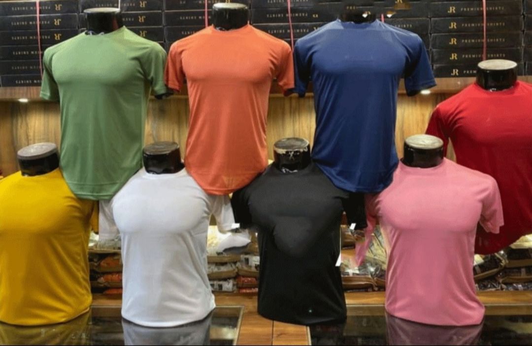 Post image Round neck t-shirt for men'sPolyester &amp; cottonCustomised t-shirt
