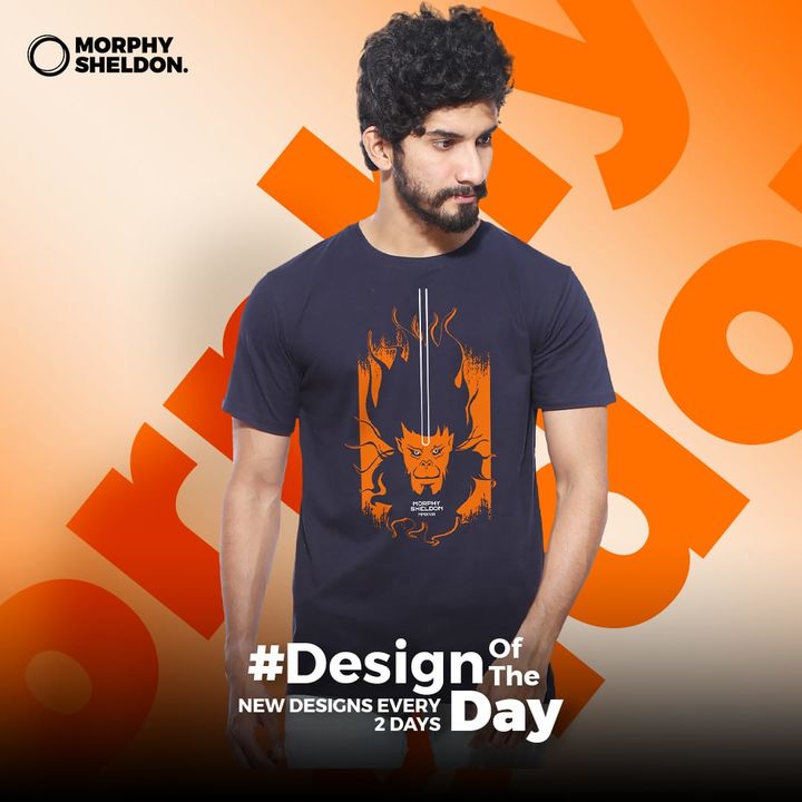 Post image 👽 Design of the Day Alert ⚠️
Wear this Devotional Mahabali T-shirtand express your vibe. Available on Morphysheldon.com &amp; Morphysheldon.biz
Download Our B2B App : https://bit.ly/MorphyB2B