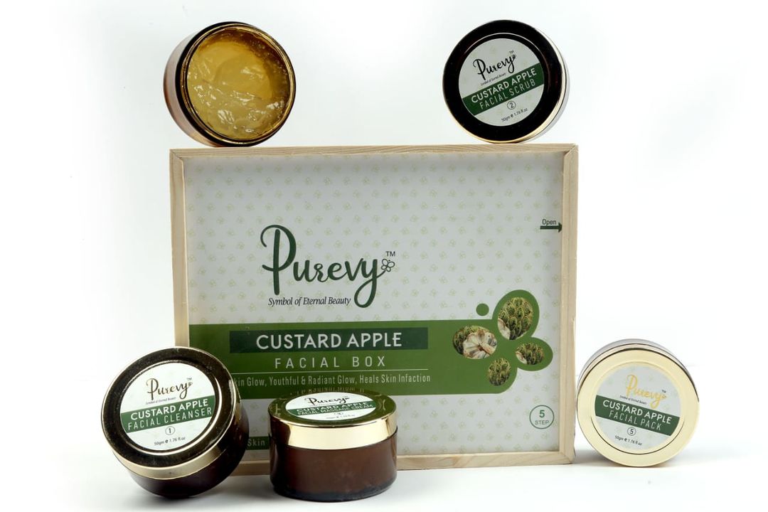 Custard apple facial kit uploaded by business on 4/14/2022
