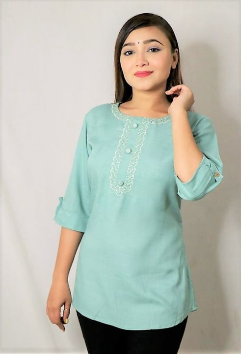 Short kurti top uploaded by business on 4/14/2022