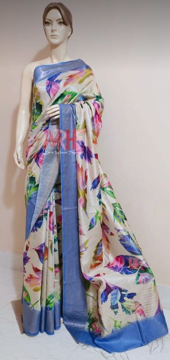 Bhagalpuri silk uploaded by Rahi Fabrics on 4/14/2022