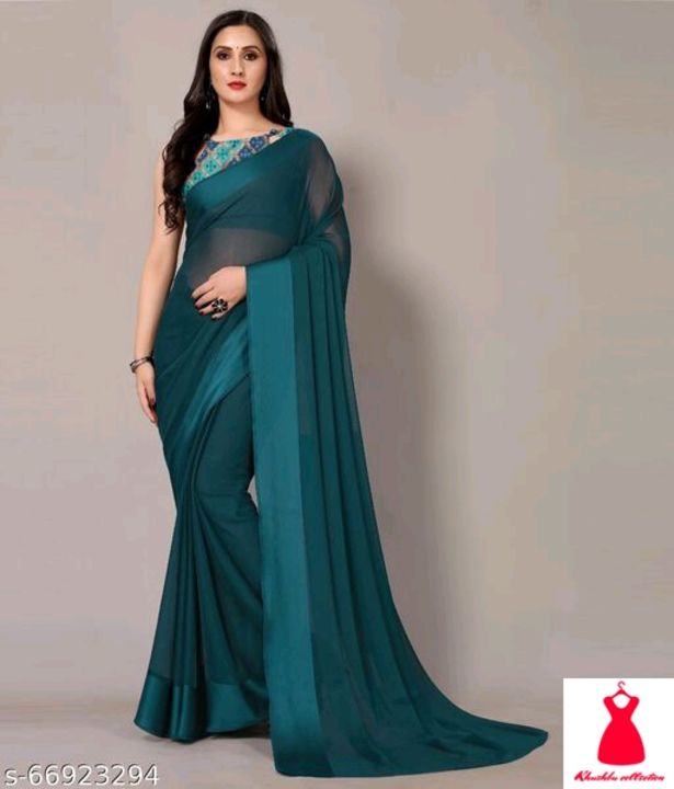 Catalog Name:*Alisha Alluring Sarees* Saree Fabric: Chiffon Blouse: Separate Blouse Piece Blouse Fab uploaded by business on 4/14/2022