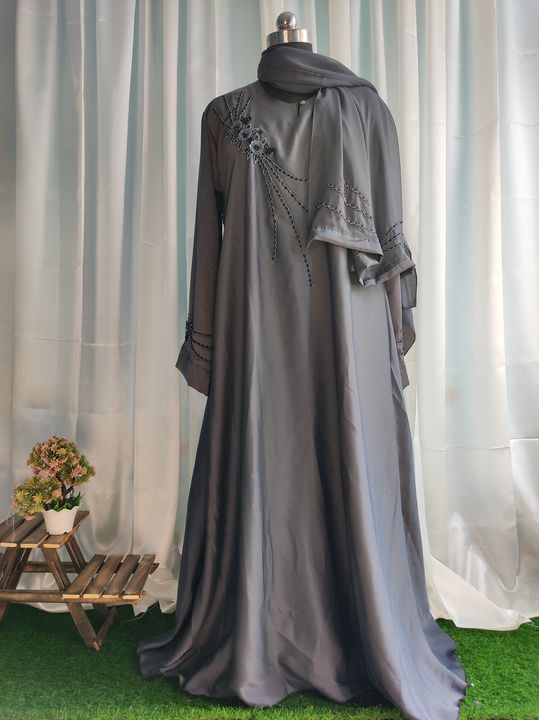 Post image Embroidered abaya with imported fabric