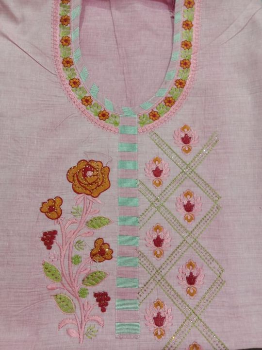 Kurti trauser uploaded by Musrrat textile on 4/14/2022