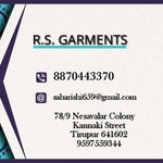 Business logo of R.S. GARMENTS
