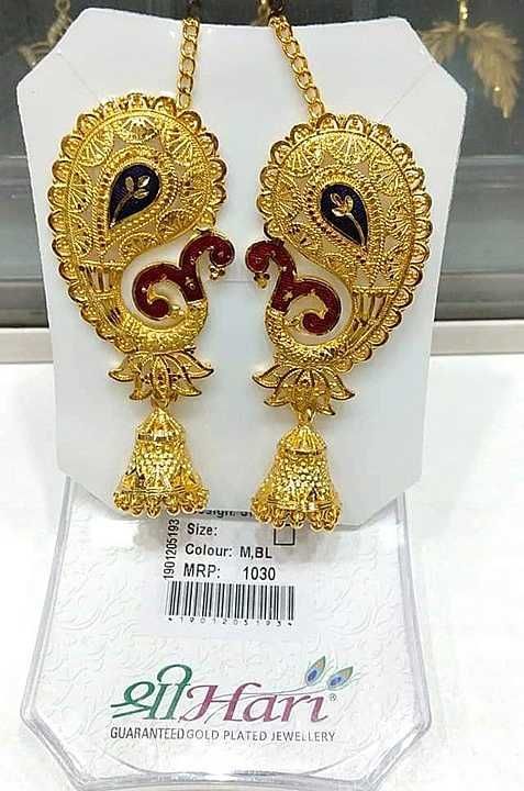 Shree hari earrings uploaded by Ashalata on 10/19/2020