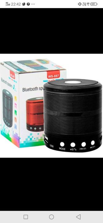 Bluetooth speaker 887 uploaded by ATCCONNECT Electronics Communication Limited on 4/15/2022