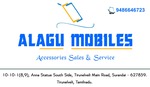 Business logo of ALAGU MOBILE'S & MEN'S WEAR