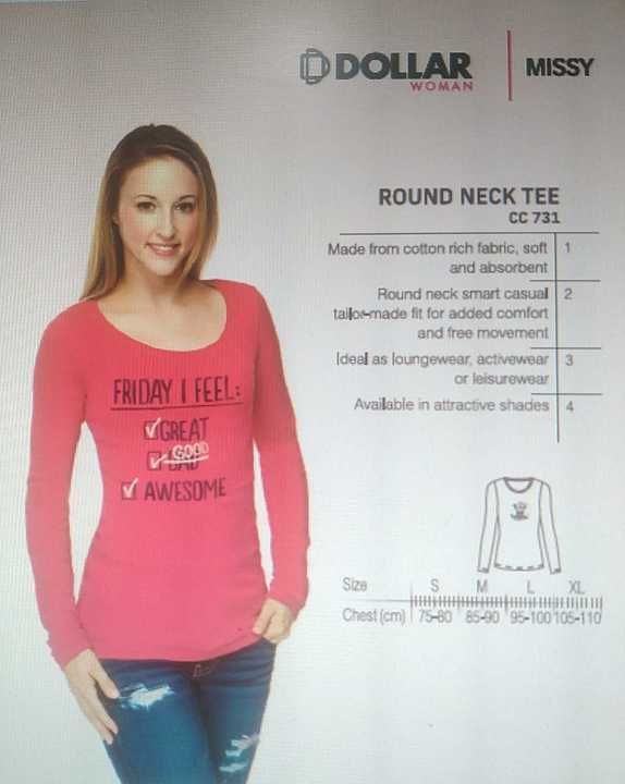 Round neck tee uploaded by business on 10/19/2020