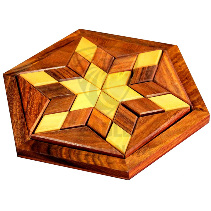 Wooden jigsaw puzzle interesting game for children uploaded by business on 4/15/2022