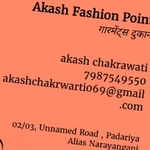 Business logo of Akash fashion point