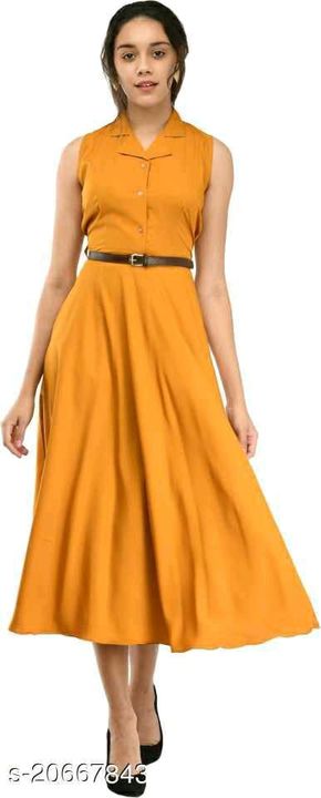 Sleeveless collar dress uploaded by Kartikeya design on 4/15/2022
