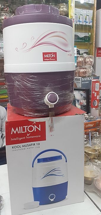 Milton mayur jug 10 litre uploaded by Shree giriraj metal and appliances on 6/15/2020