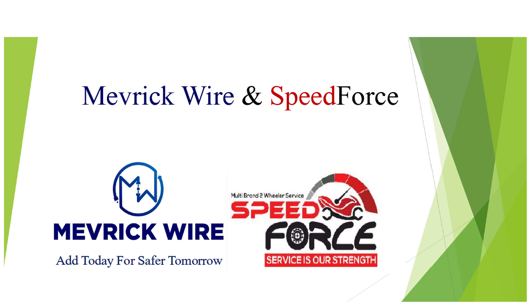 Post image MEVRICK WIRE WITH SPEEDFORCE PARTNERS


We are proud to announce that we "Mevrick Wire" have signed MOU with "SpeedForce" on the 14th of April’2022 .The partnership will enhance service offerings for “SpeedForce” customers by combining their innovative repair and maintenance services for any two-wheelers, coupled with “Mevrick Wire” best-in-class range of automotive speed &amp; control cables. Freeman clients can now easily avail world class Mevrick Wire's products across franchisees all over the country, towards Speedforce's vision of "making the ride and the riding experience better for every individual. We ensure that you enjoy your ride while we take care of the rest during the ride".




#jointventure #automotive #mevrickwire #speedforce #seamless #customerexperience #india'sautomobileindustry