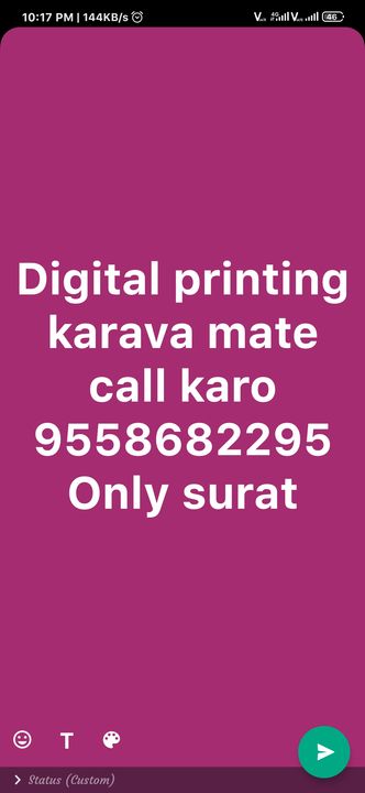 Digital printing uploaded by business on 4/15/2022