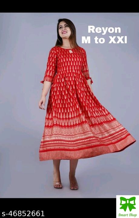Post image matar 399 me hi aapko padegaCheckout this latest KurtisProduct Name: *Trendy Fashionable Kurtis*Fabric: RayonSleeve Length: Three-Quarter SleevesPattern: PrintedCombo of: SingleSizes:S, M, L, XL, XXL, XXXLCountry of Origin: IndiaEasy Returns Available In Case Of Any Issue*Proof of Safe Delivery! Click to know on Safety Standards of Delivery Partners- https://ltl.sh/y_nZrAV3