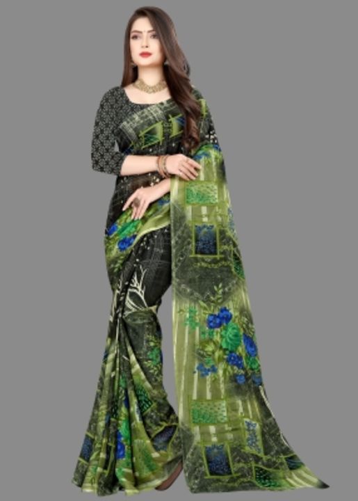  Printed Daily Wear Georgette Saree

 uploaded by Online Matching Store on 4/16/2022