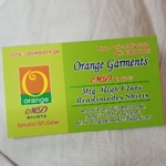 Business logo of Orange garments
