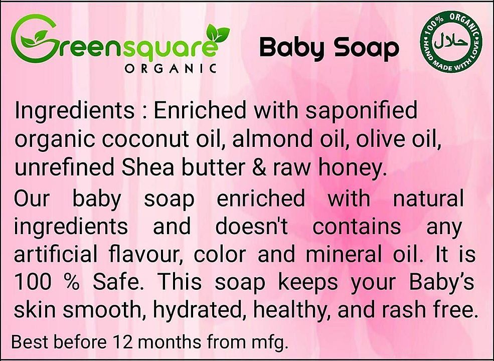 Greensquare organic products 
No chemicals
More beauty products available
DM for more details uploaded by business on 10/19/2020