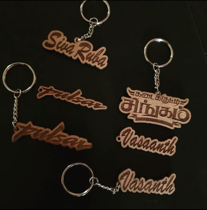 Engraved Wooden Keychain uploaded by meriTokri Gifts on 4/16/2022