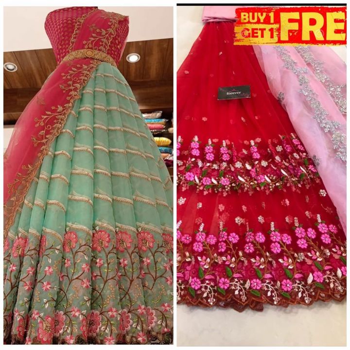 Half sarees uploaded by business on 4/16/2022