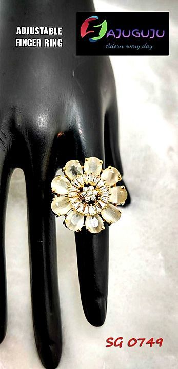 Designer Ring in Premium CZ uploaded by business on 10/20/2020