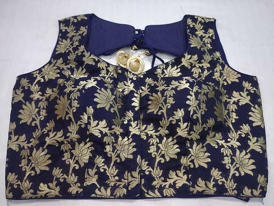 Banaras brocade designer blouse  uploaded by Niddhi Creation on 6/15/2020