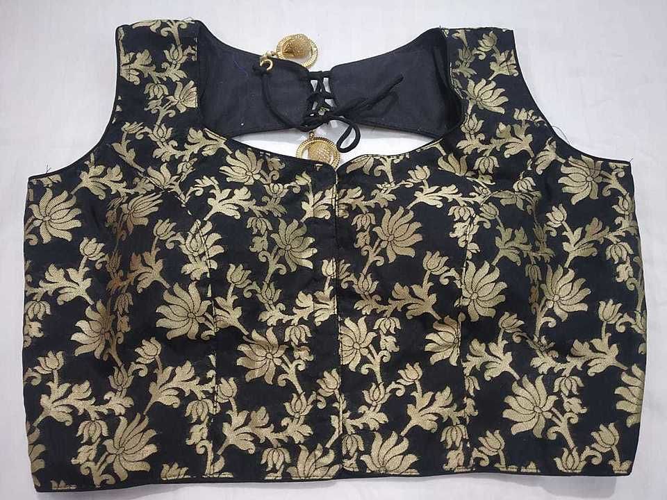 Banaras brocade designer blouse  uploaded by Niddhi Creation on 6/15/2020
