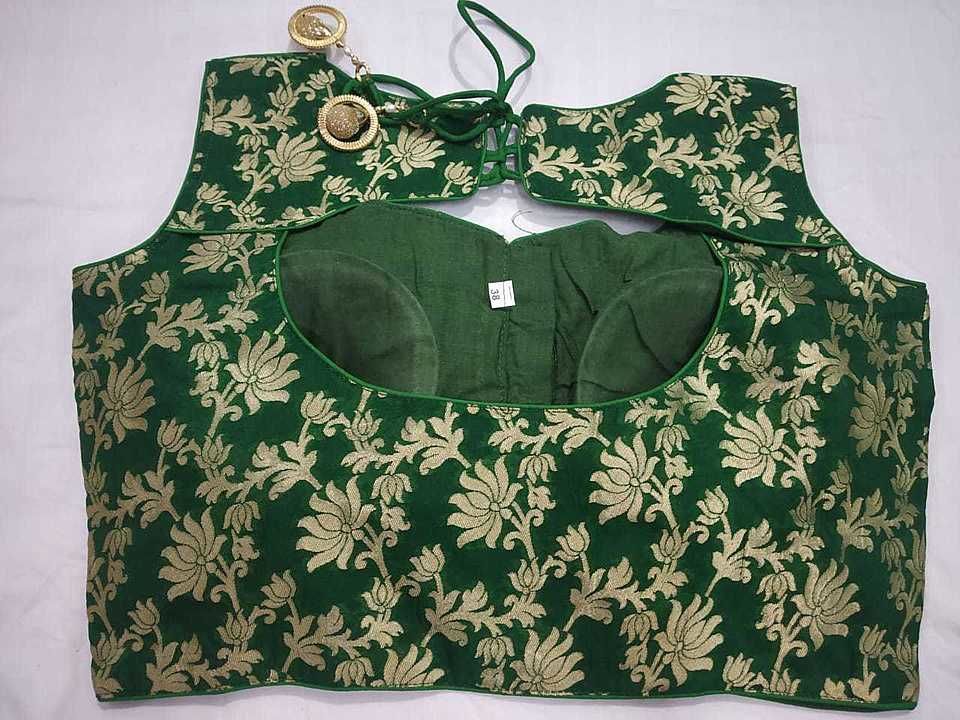 Banaras brocade designer blouse  uploaded by business on 6/15/2020