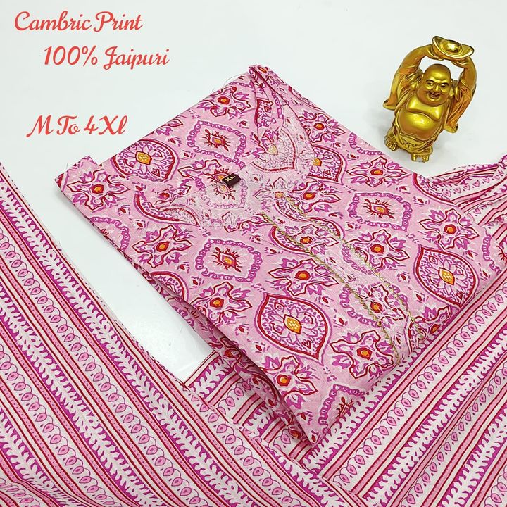  Jaipuri Kurti, with pant  * uploaded by business on 4/16/2022