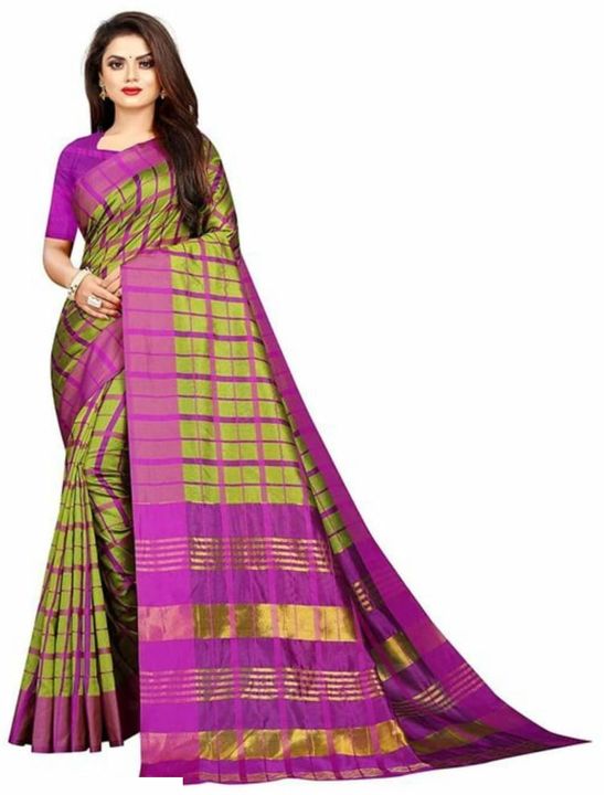 Semi cotton silk saree  uploaded by business on 4/16/2022