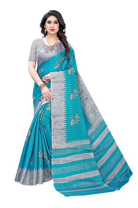 Women's Art Silk Saree With Blouse Piece(NAURTA_Free Size) uploaded by business on 4/16/2022