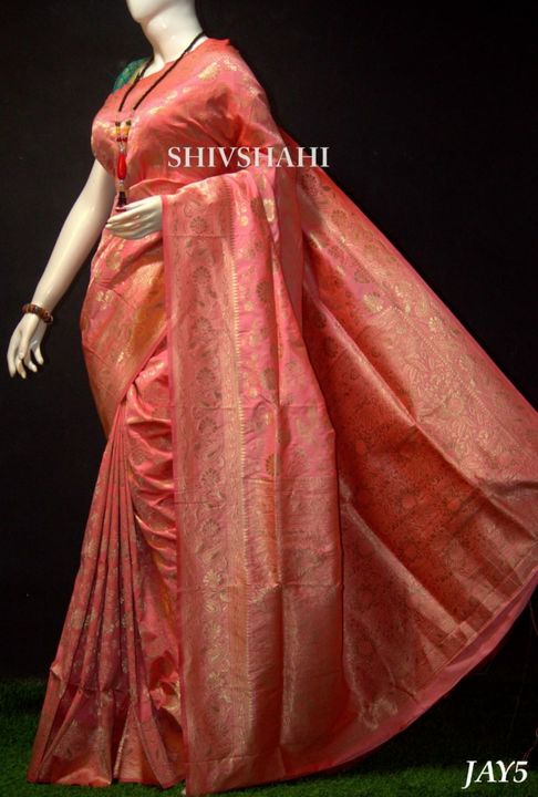 All over brocade saree uploaded by paithani culture on 4/16/2022