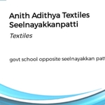 Business logo of Anith Adithya textiles