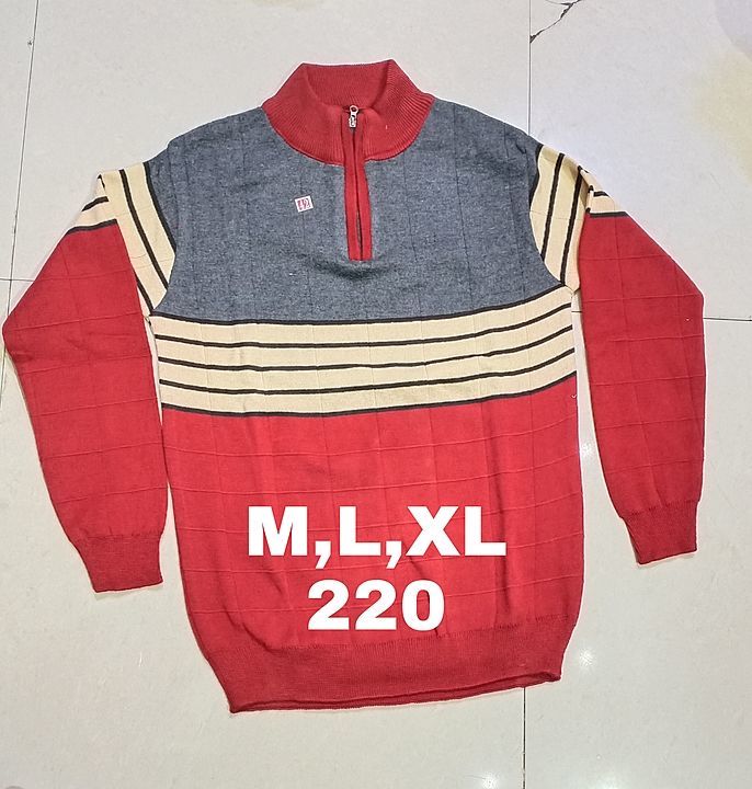 M,L,XL Mens Sweater uploaded by JMD Garments on 10/20/2020