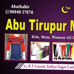 Business logo of Abu Tiruppur marketing