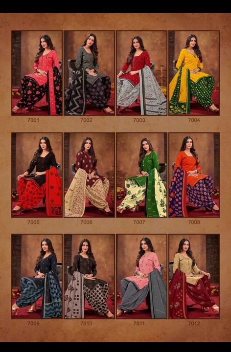 Post image I want 3 pieces of Any one have salwar suits ....stitched or fabric both need for reselling share ref.pik.