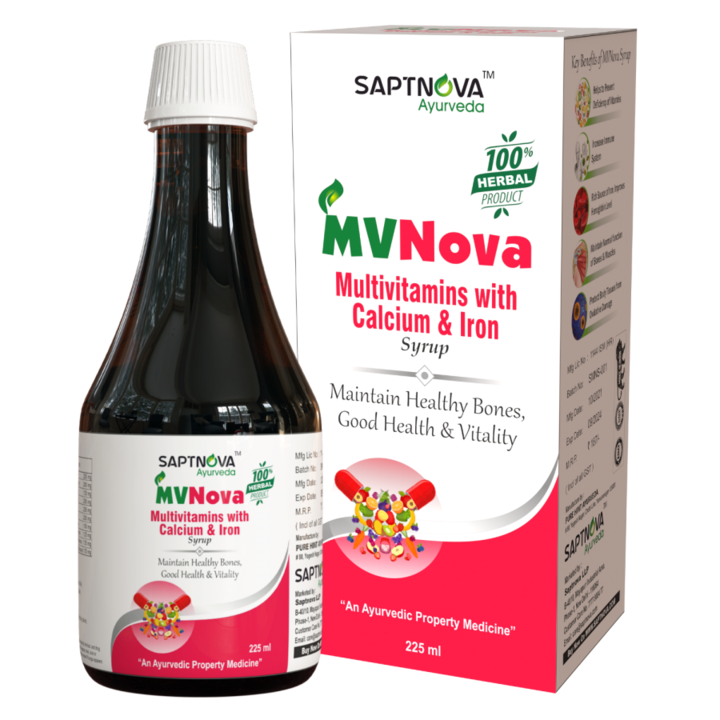 MVNova - Multivitamins with Calcium & Iron Syrup

 uploaded by Nikneel Collection & wellness  on 4/17/2022