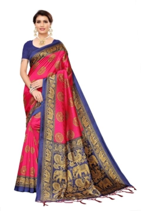 Post image Rs 390Banarasi Cotton Silk, Art Silk Saree
Color: Black, Navy Blue, Pink, Rama, Red, Sky Blue
Style Code :CH partywear wedding daily use simple plain function
Pack of :1
Occasion :Party &amp; Festive
Fabric Care :Hand Wash
Fabric :Cotton Silk, Art Silk
Type :Banarasi
Blouse Piece :Unstitched
7 Days Return Policy, No questions asked.