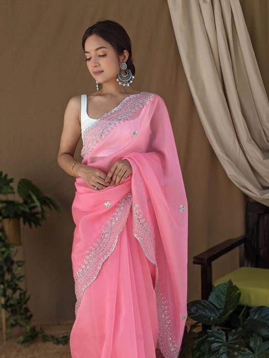 Post image This saree for organza lovers