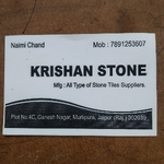 Business logo of Krishan stone