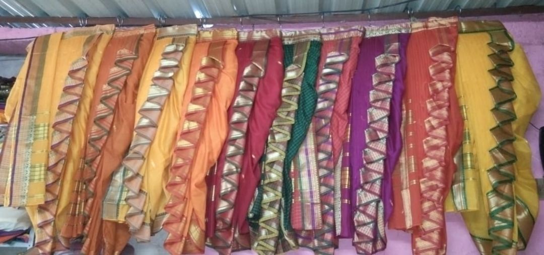 9 war sarees redimade uploaded by Shriji Textile on 4/17/2022