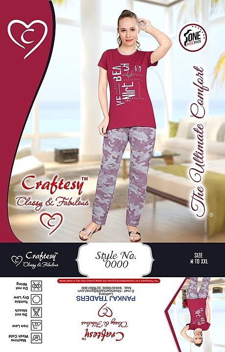 Night suit for women uploaded by business on 6/15/2020